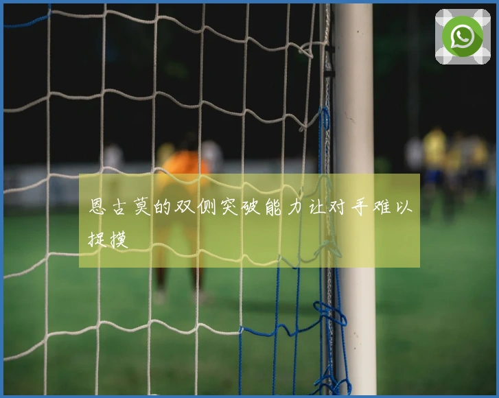 恩古莫的双侧突破能力让对手难以捉摸