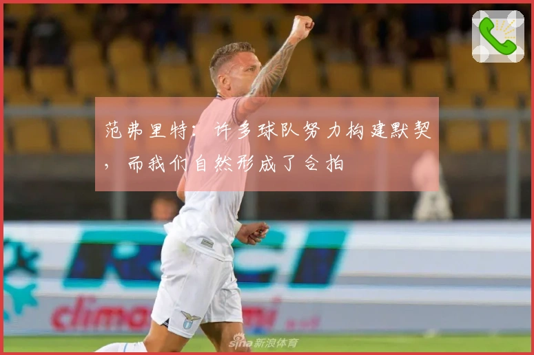 范弗里特：许多球队努力构建默契，而我们自然形成了合拍